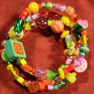 Colorful Beaded Kids Bracelet